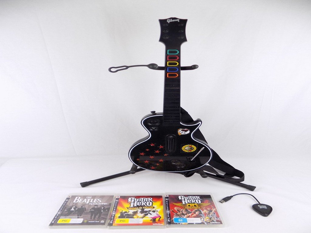 Guitare seule PlayStation 2 pour Guitar Hero World Tour - Autre