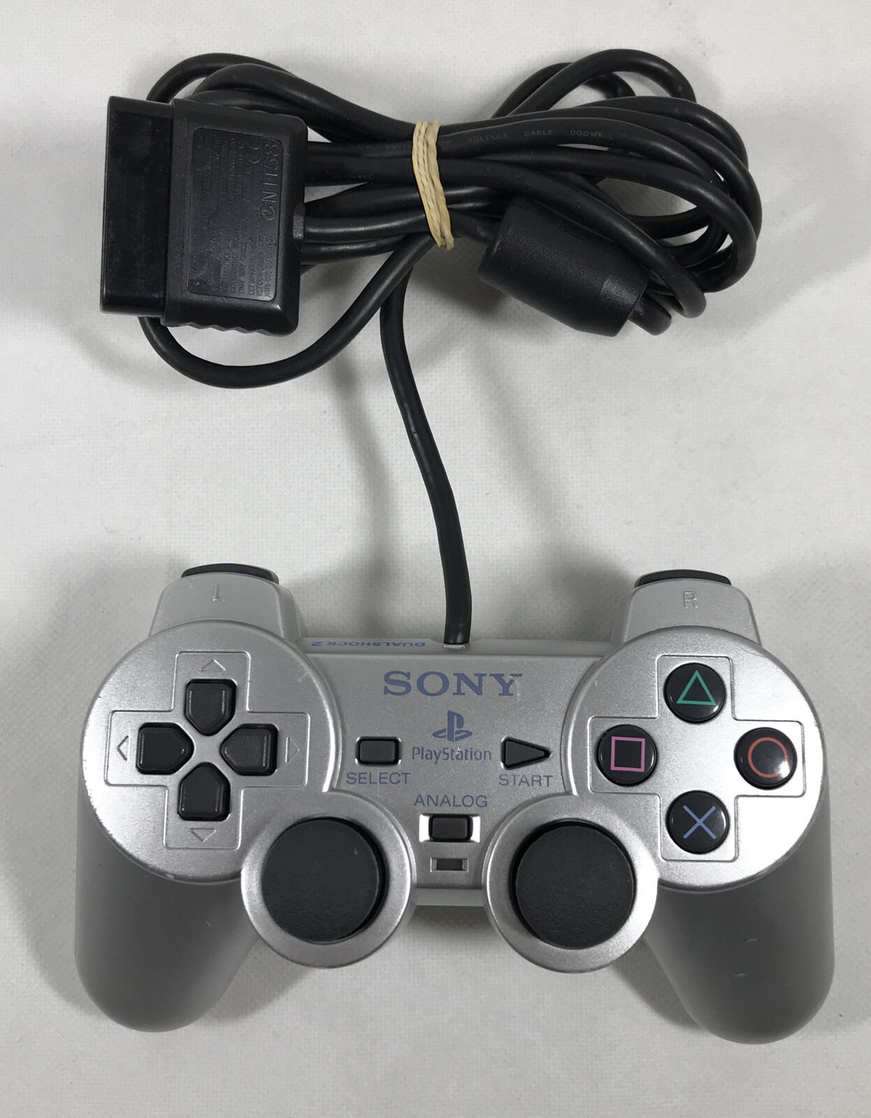 Genuine Original Playstation 2 Silver Controller Ps2 Controller – Works  Perfect - Starboard Games