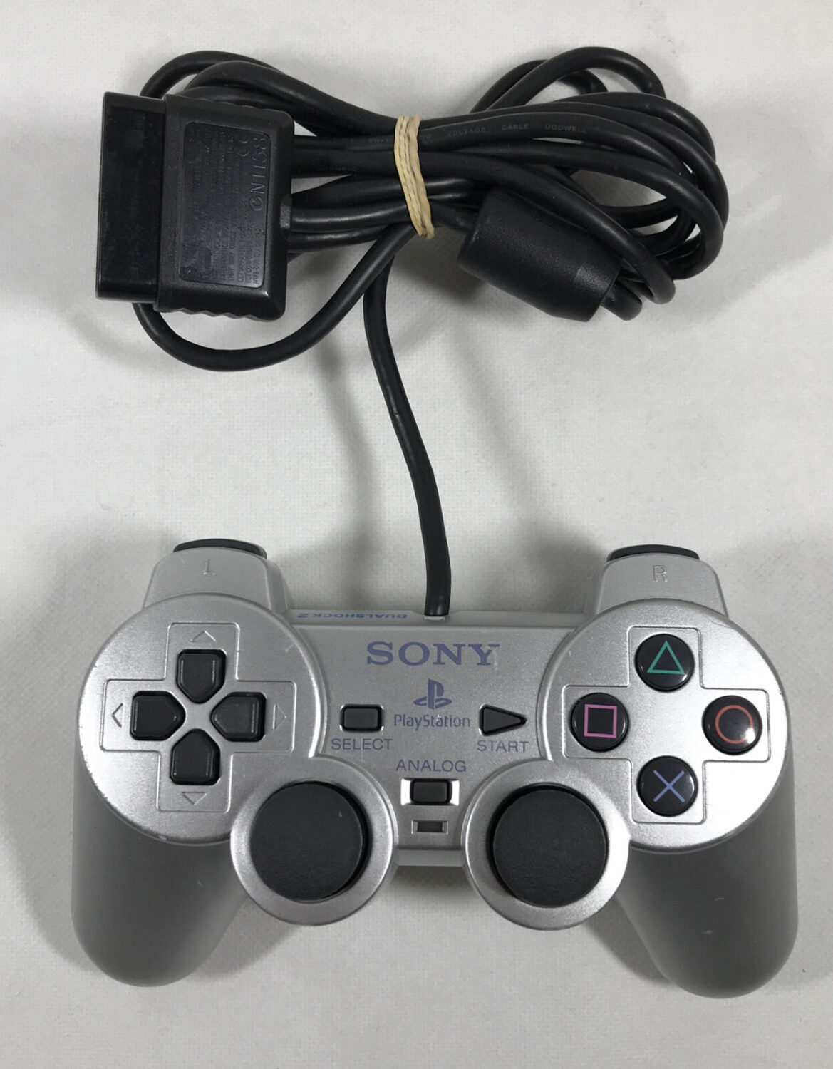 Genuine Original Playstation 2 Silver Controller Ps2 Controller – Works  Perfect - Starboard Games