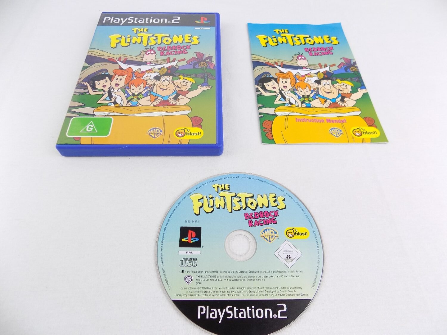 THE FLINTSTONES BEDROCK RACING NORDISK UTGÅVA P.. | Köp på