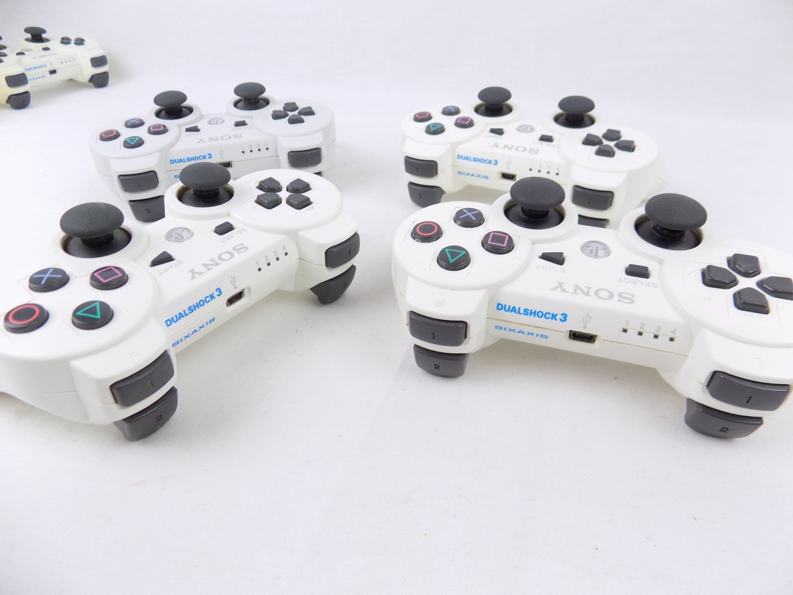 Controlador Dual Shock 3 para Playstation 3 PS3 Classic White, 99013