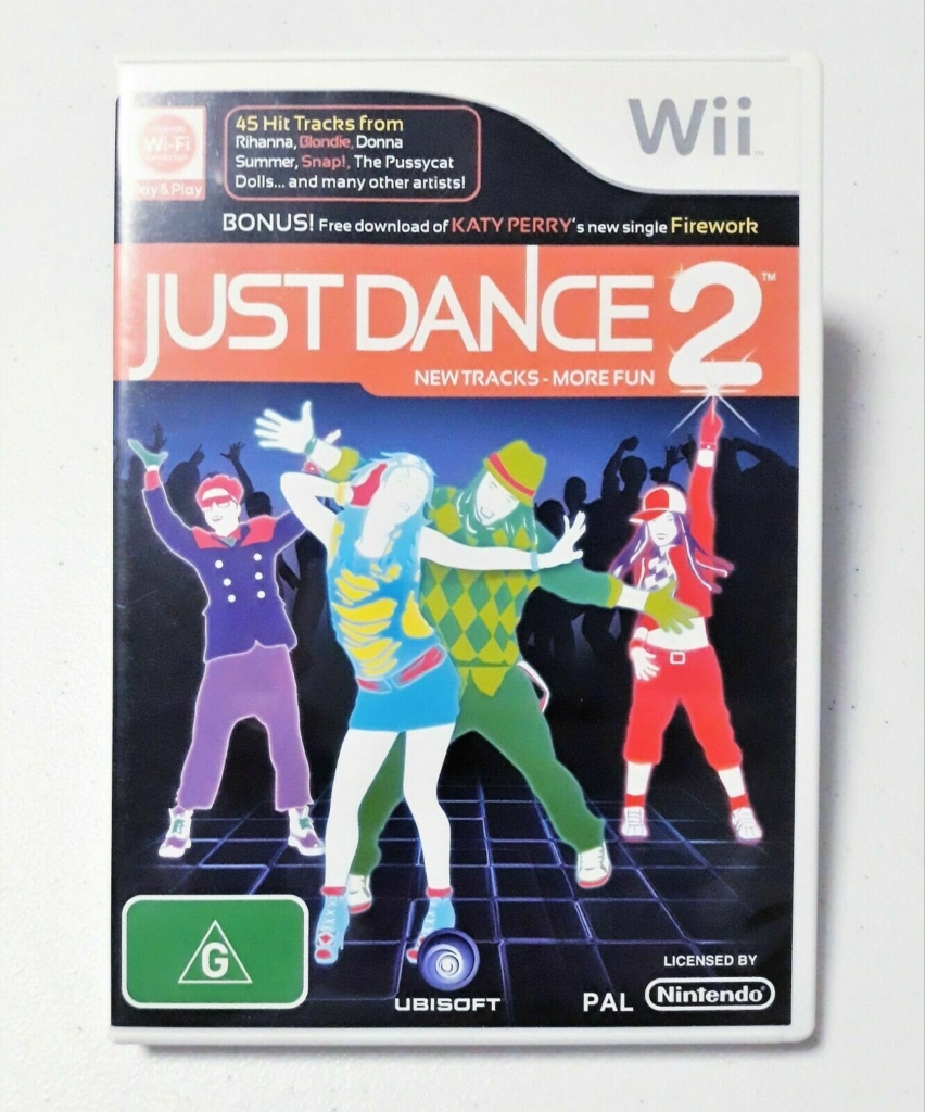 Mint Disc Nintendo Wii Just Dance 2 II - Complete Wii U Comp. - Inc Manual  - Starboard Games