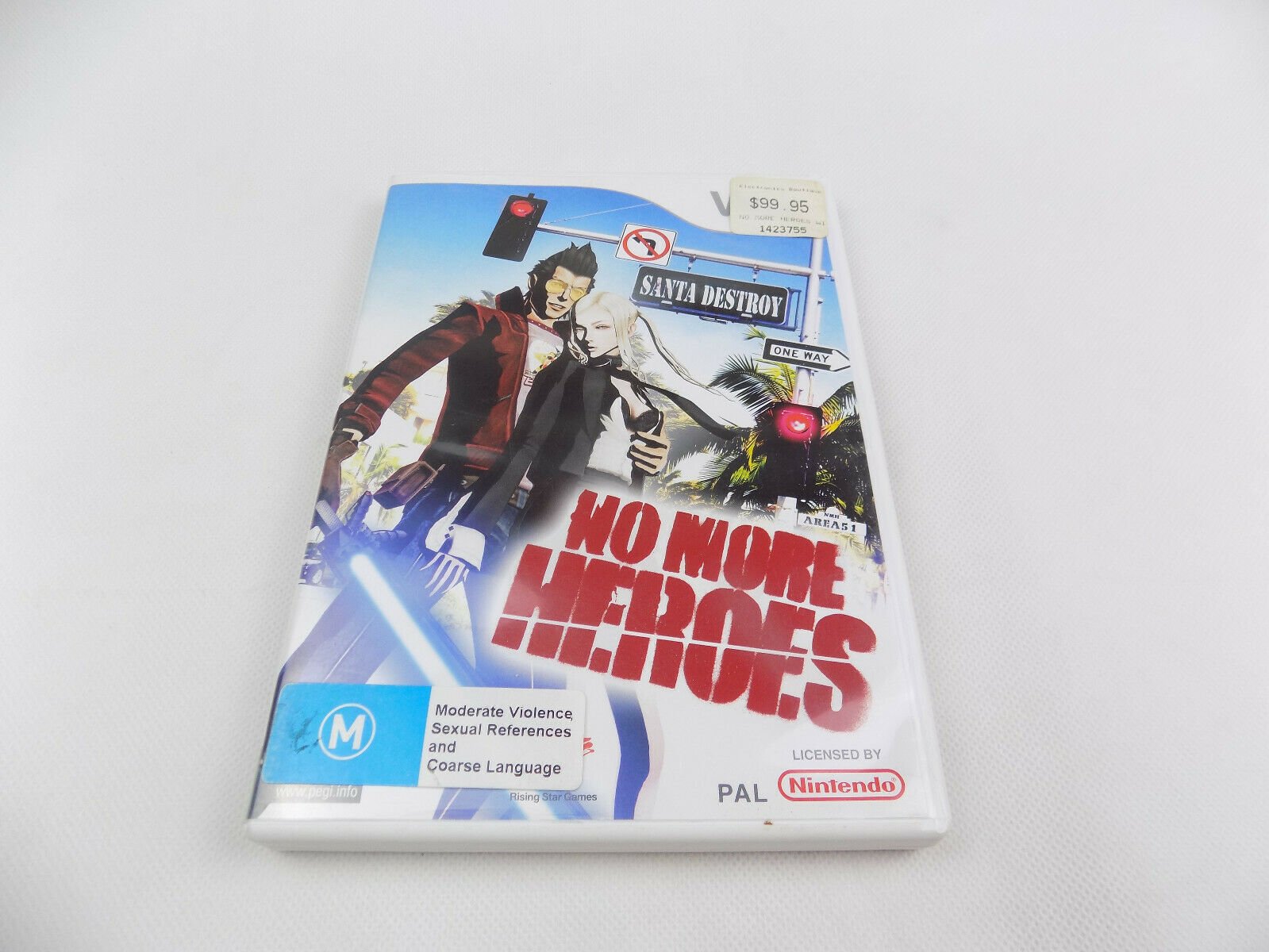 Jeu No More Heroes Sur Nintendo Wii - Édition Sony - Complet Et Testé