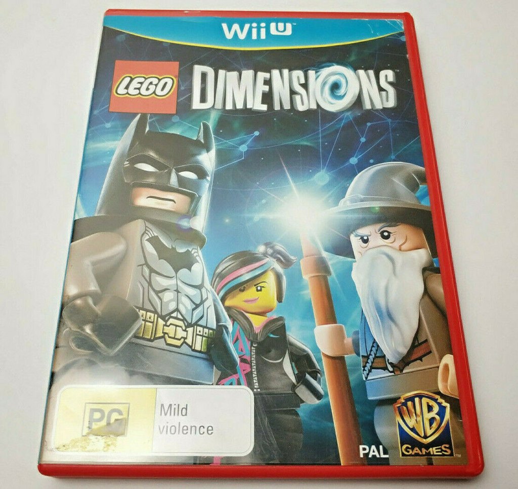 Mint Disc Nintendo Wii U Lego Dimensions Inc Manual Starboard Games
