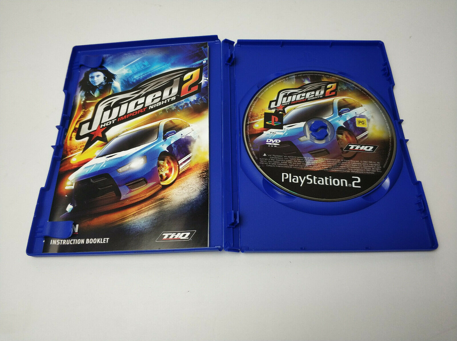 Mint Disc Playstation 2 Ps2 Juiced 2 Hot Import Nights - Inc Manual ...