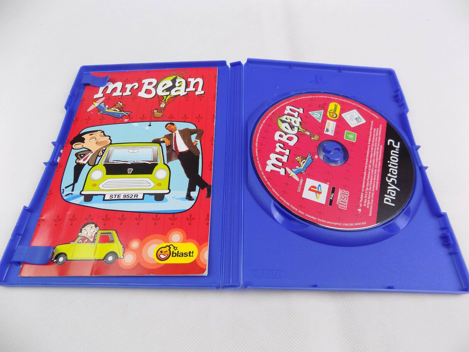 Jeu MR BEAN Sur PlayStation 2 - Édition Portugal PT PAL Complète, Avec Manuel