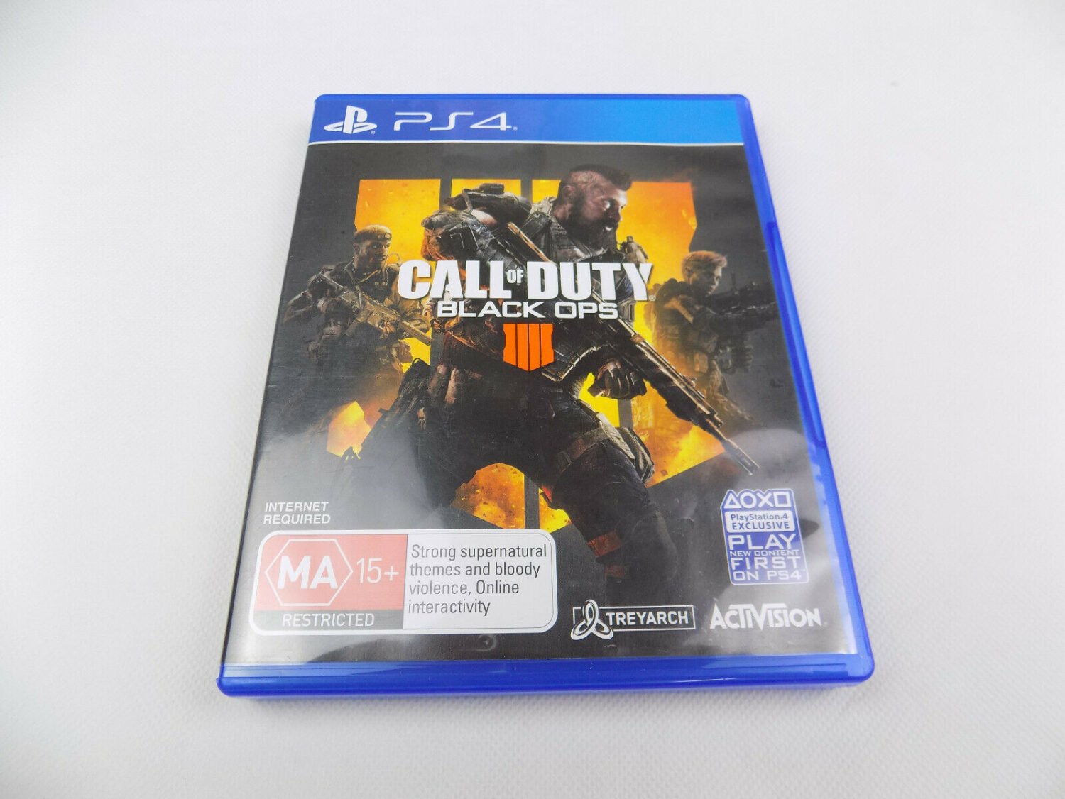 Mint Disc Playstation Ps4 Call of Duty Black Ops IIII