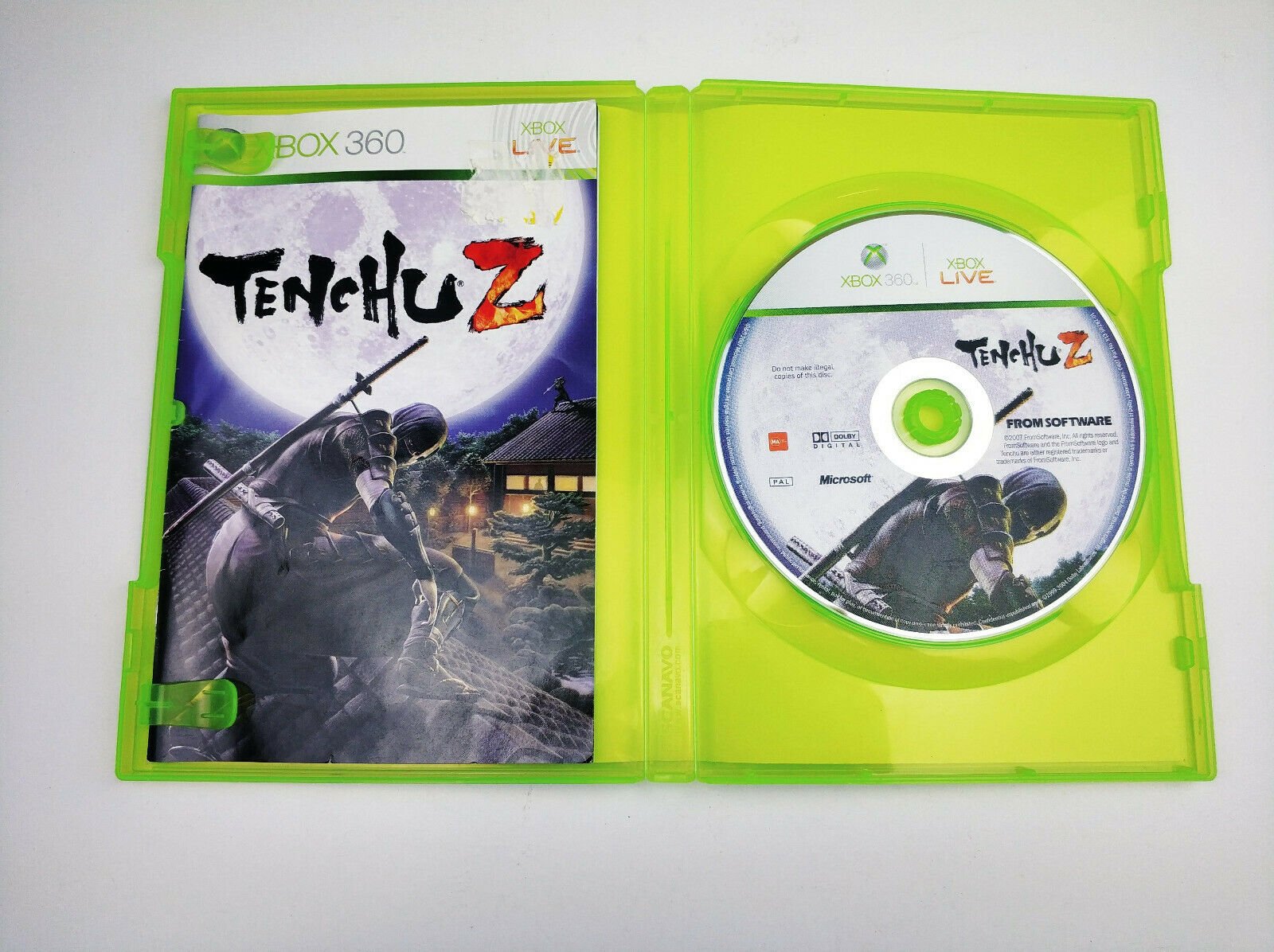 Jeu Tenchu Z Pour Xbox 360 - Version Française - Bon état - Boîte Et Instructions Incluses