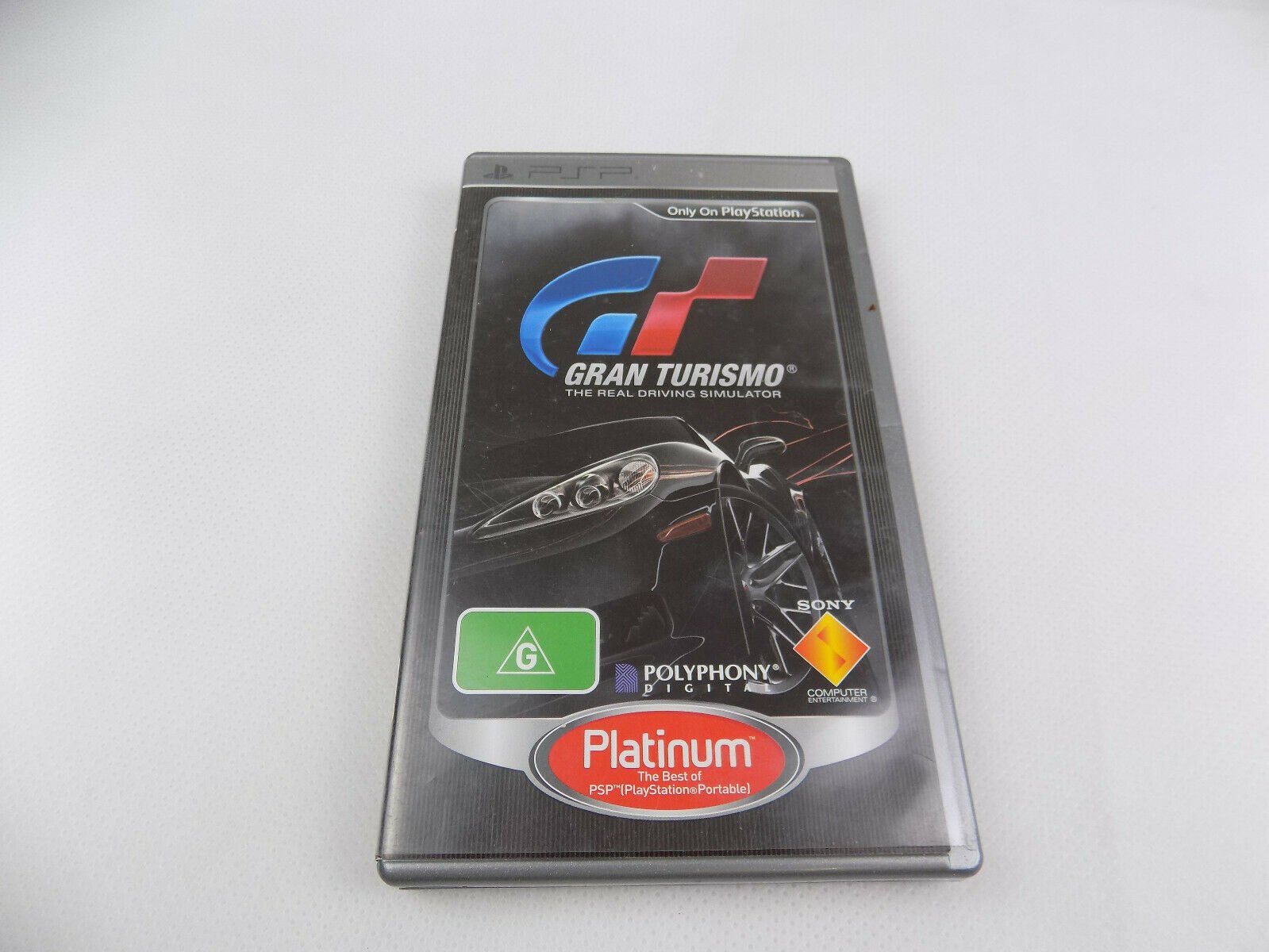 Playstation Portable PSP Platinum Gran Turismo Inc Manual