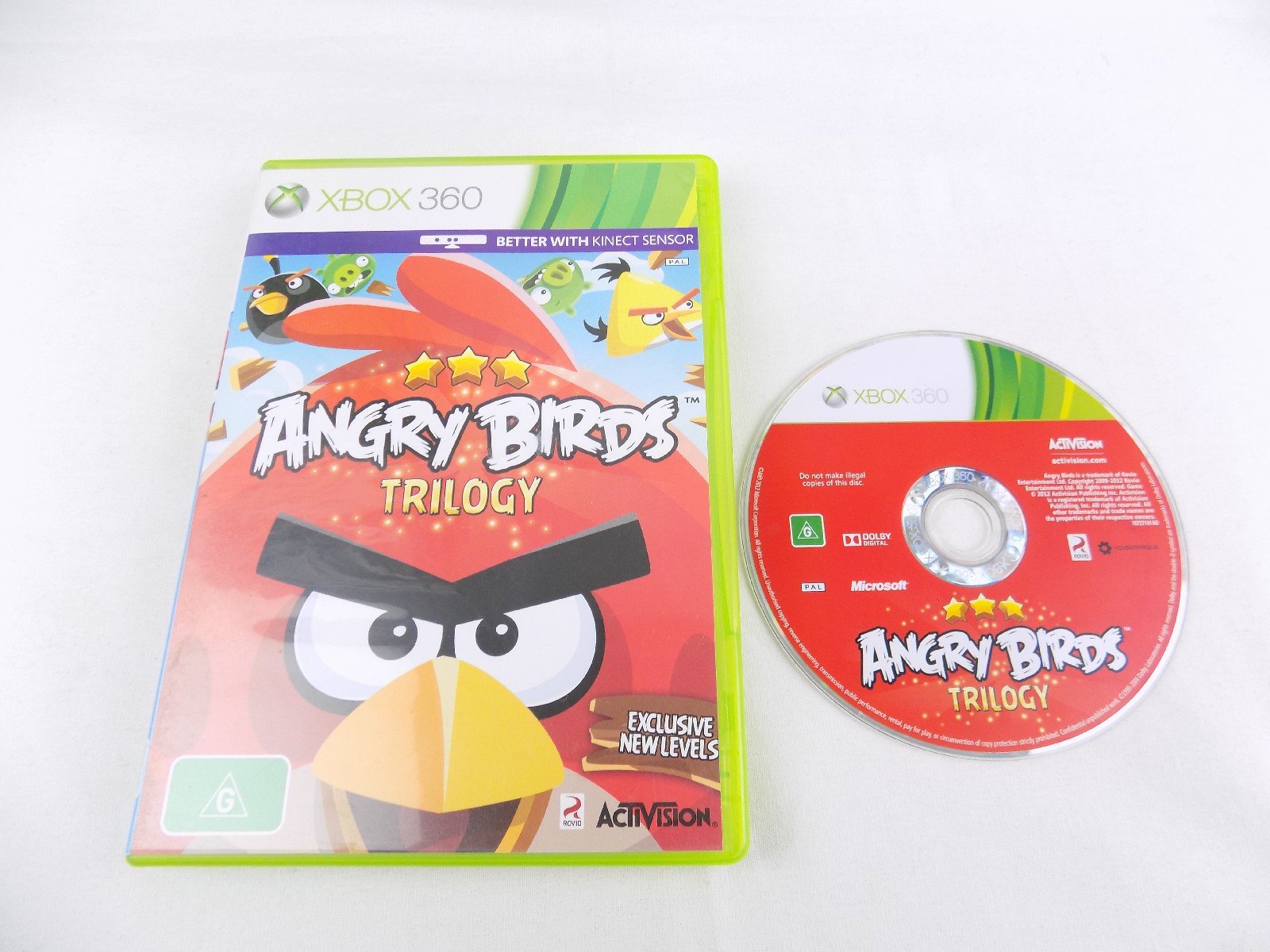 Angry Birds Trilogy Sur Xbox 360 - Complet Et En Bon état - PAL