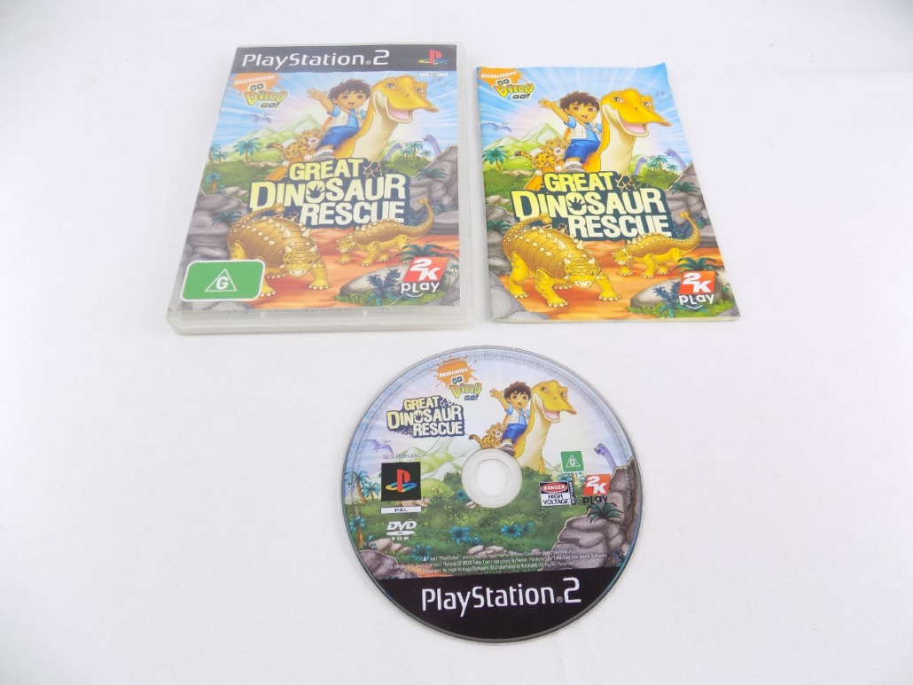 Go, Diego, Go!: Great Dinosaur Rescue - PlayStation 2