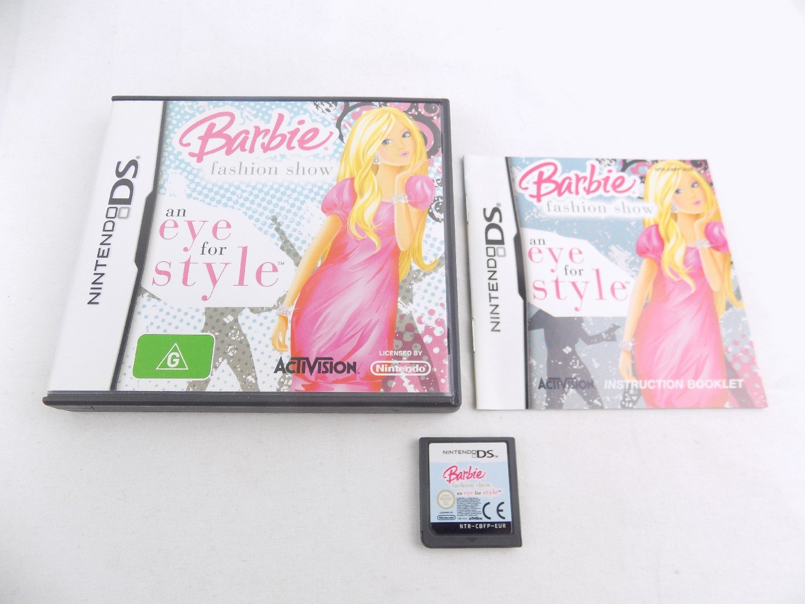 Like New Nintendo DS Barbie Fashion Show: An Eye for Style Free Postage - Starboard Games