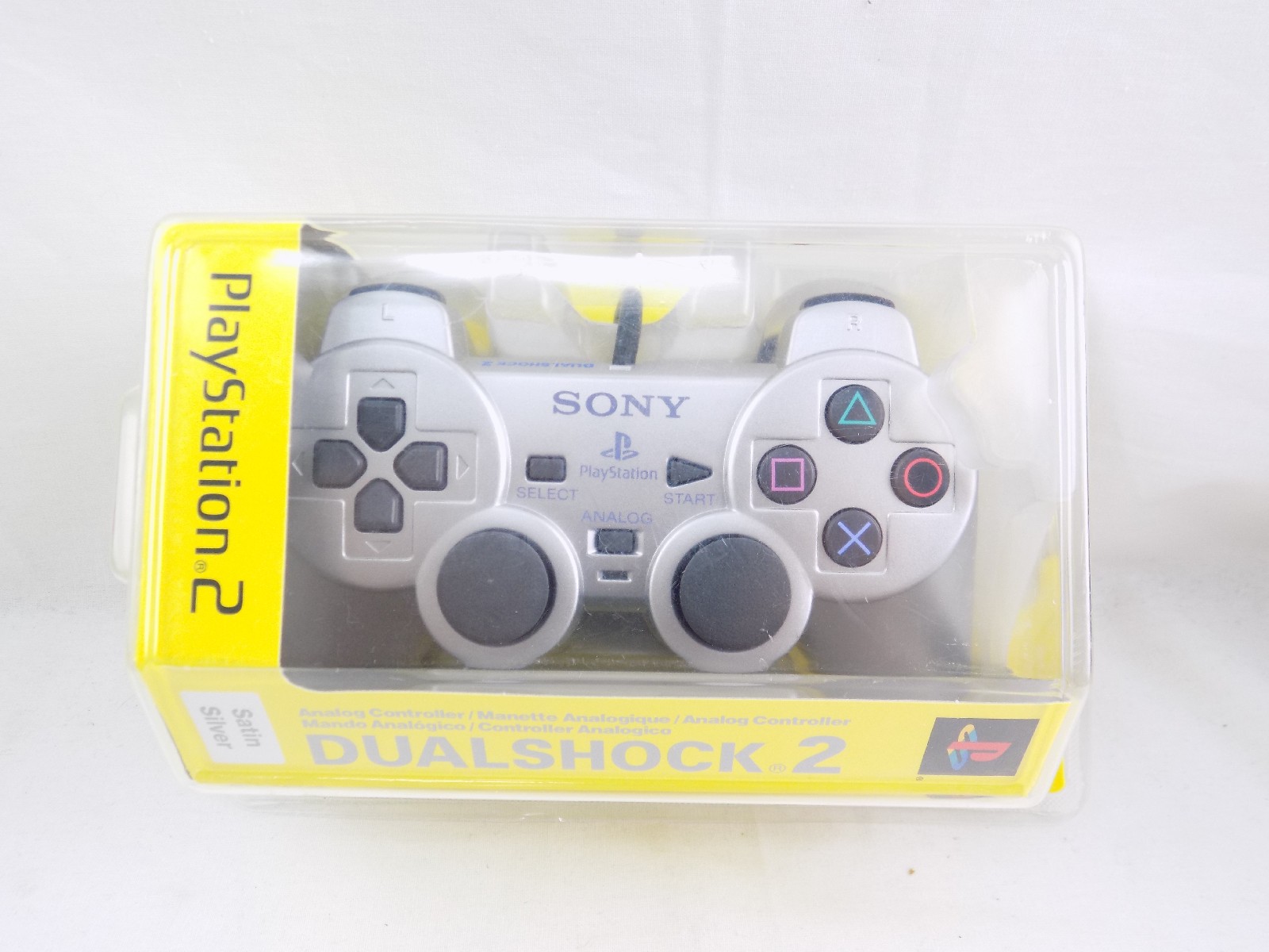 PS2 DualShock 2 Controller - Satin Silver