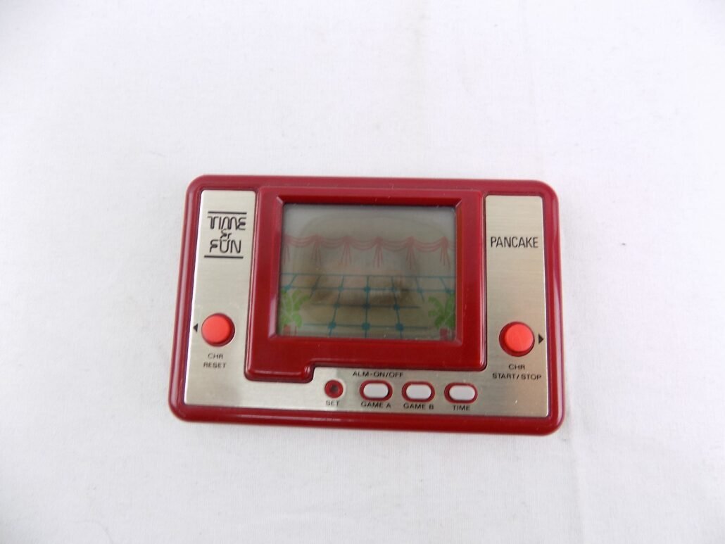 V-Tech Hanimex Time & Fun Console Game And Watch Pancake ( Screen ...