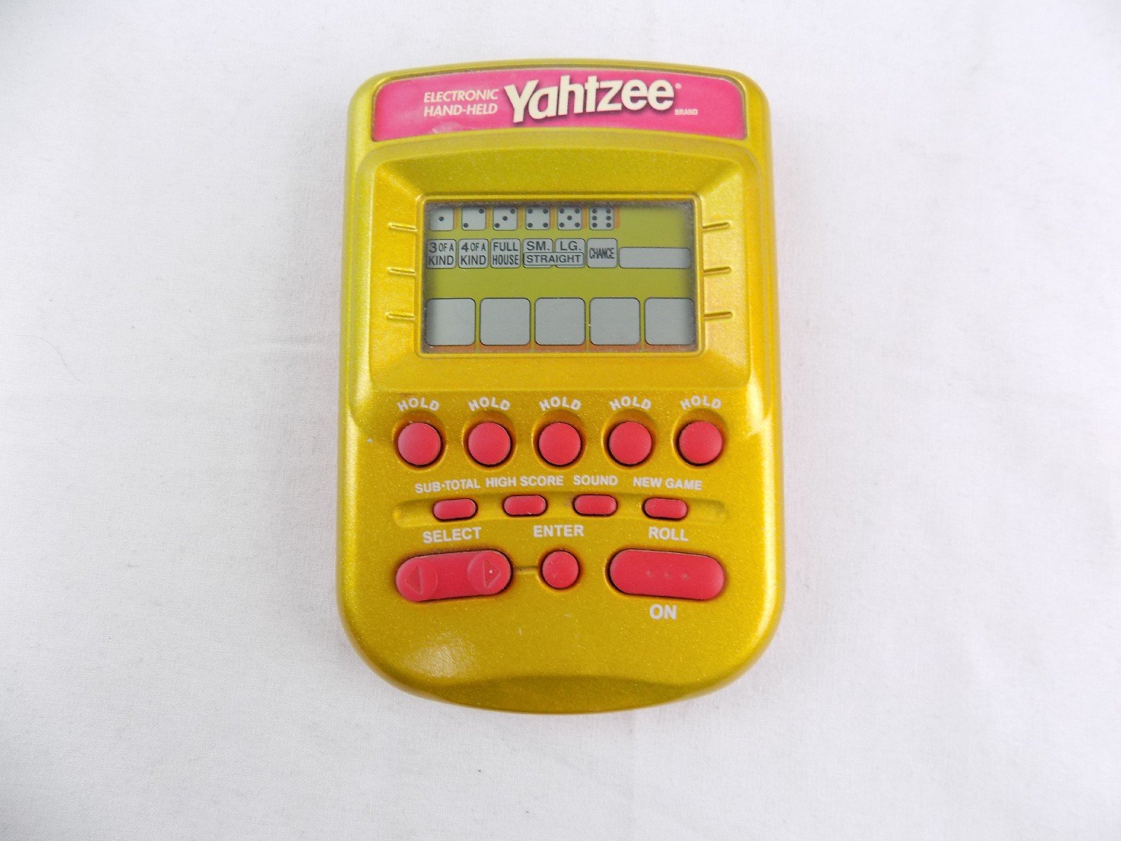 Hasbro Electronic HandHeld Yahtzee Starboard Games