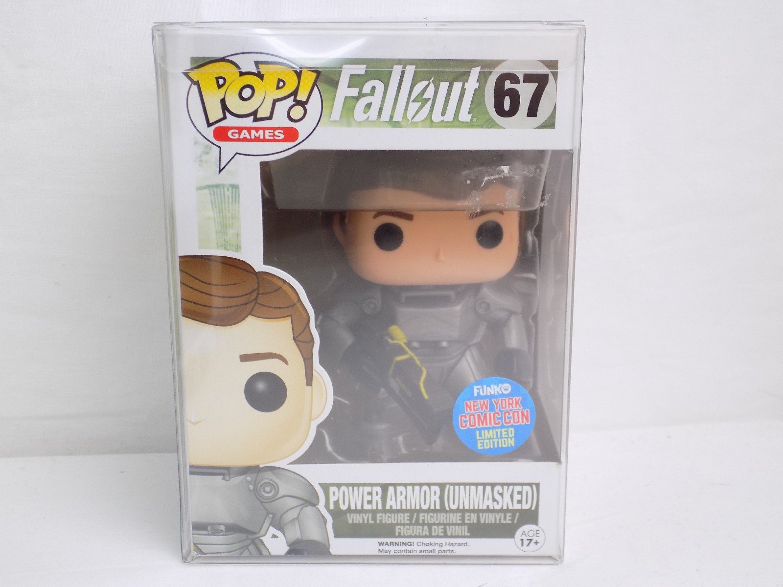 FUNKO POP FALLOUT POWER ARMOR UNMASKED NYCC 2015 N°67 RARE