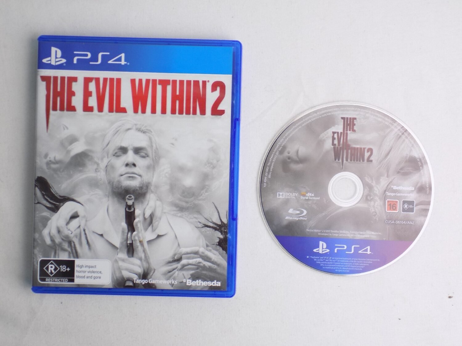 Mint Disc Playstation 4 Ps4 The Evil Within 2 Free Postage - Starboard