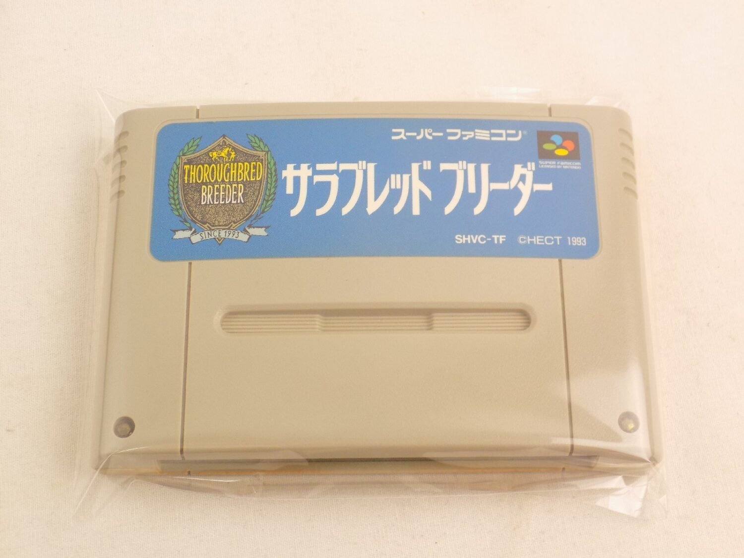 Super Famicom - Thoroughbred Breeder - Cartridge Only - Japan Region ...
