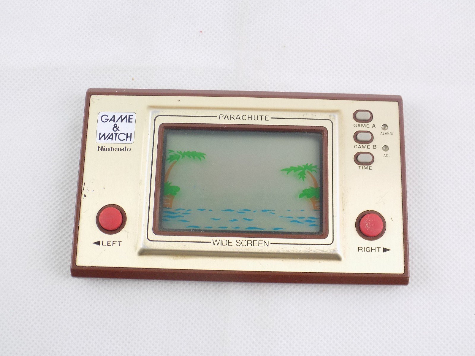 Nintendo Game Watch Parachute Handheld Console