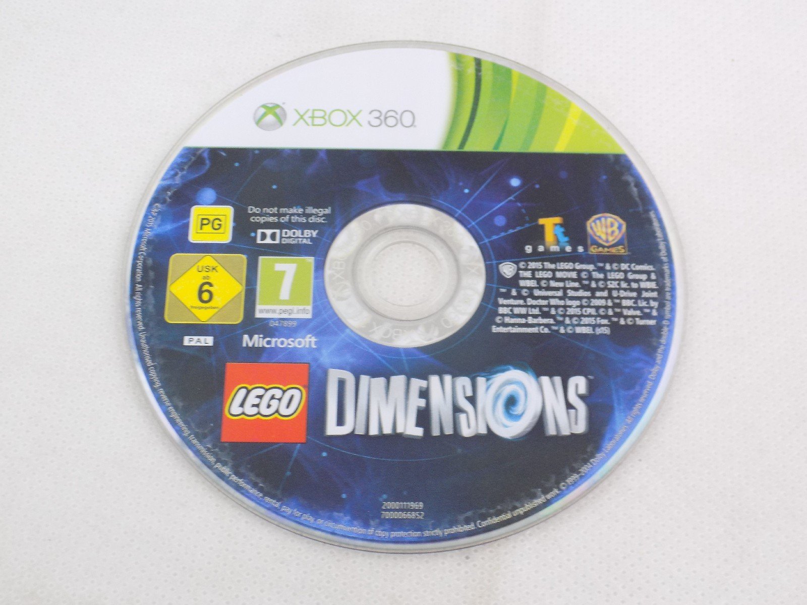 Mint Disc Xbox 360 Lego Dimensions Disc Only Free Postage I 52