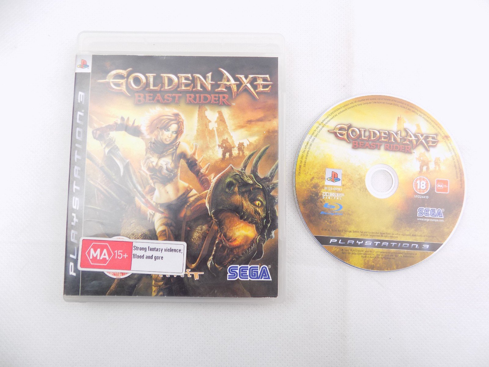 Guide Officiel Golden Axe Beast Rider - PS3 / Xbox 360 - En Anglais - Bradygames