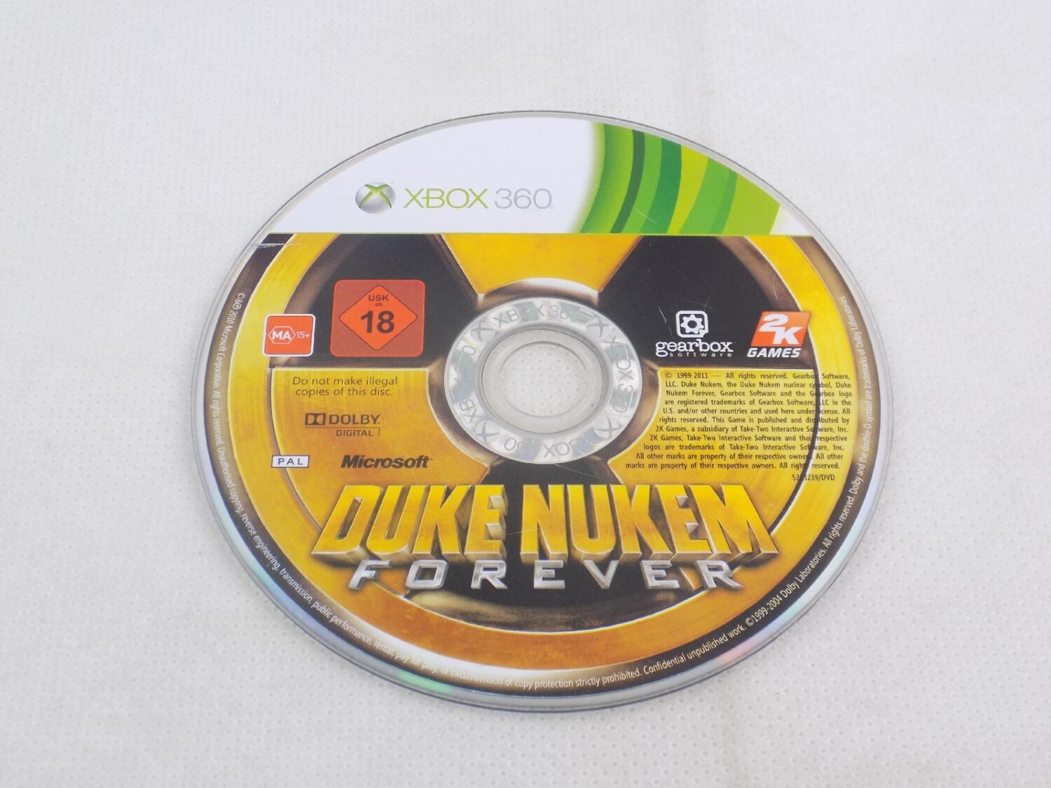 Jeu Xbox 360 Duke Nukem Forever - Version Française, Neuf Sous Blister Scellé