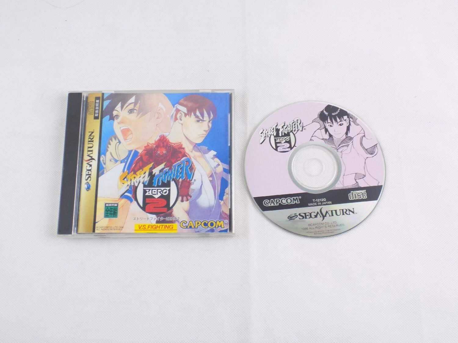 Jeu Sega Saturn Street Fighter Zero 2