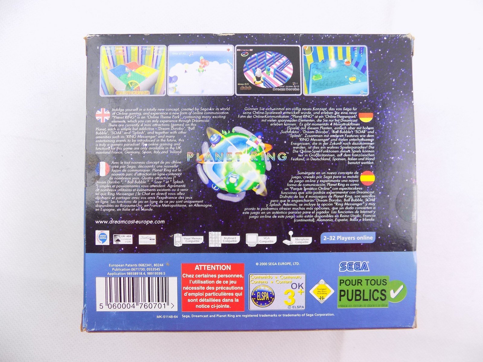 Planet Ring für Sega Dreamcast günstig kaufen