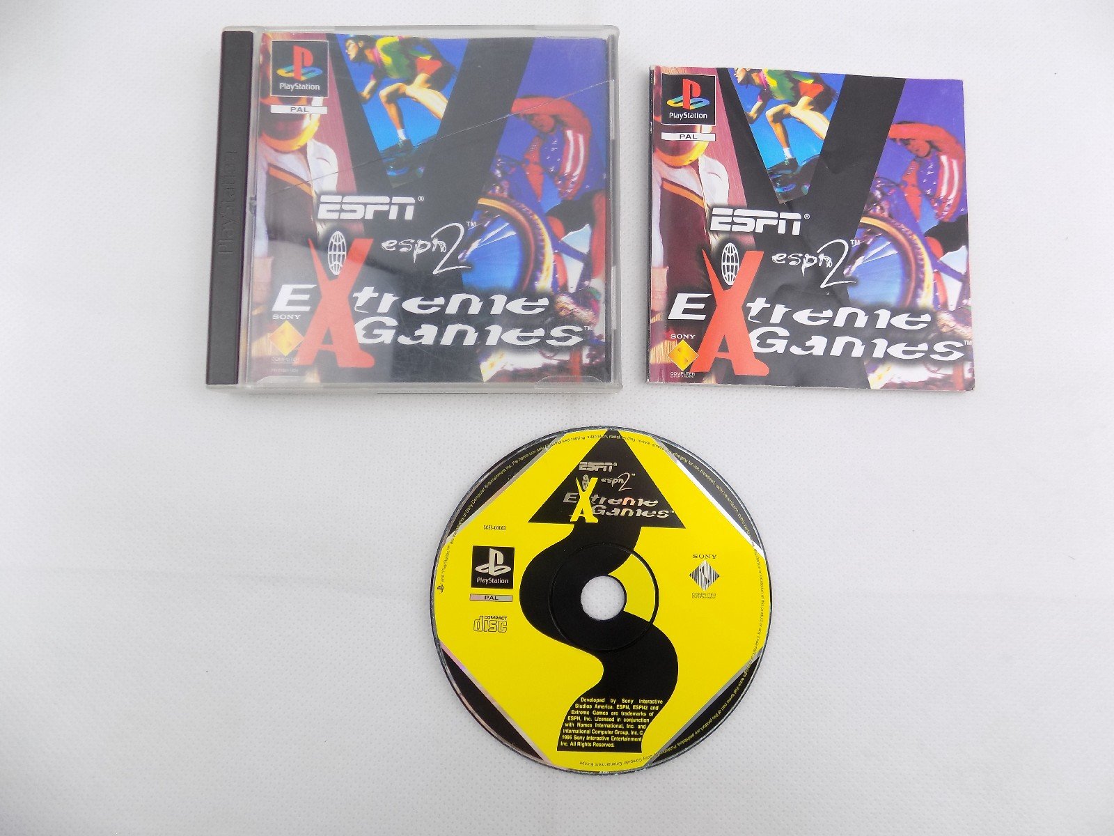 Jeu PlayStation 1 ESPN Extreme Games - Boîte Longue US - Version Complète (PAL) - Bon état