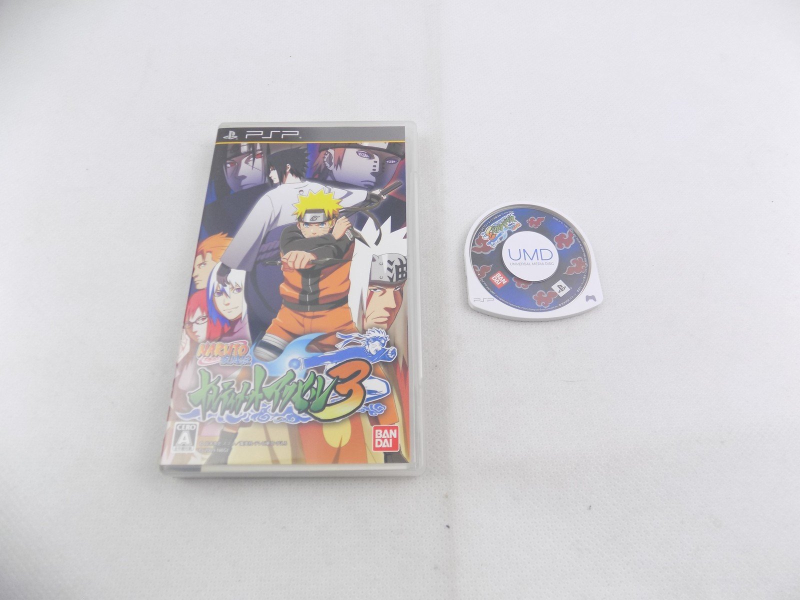 Playstation Portable Naruto Shippuden Ultimate Ninja Heroes 3 III PSP