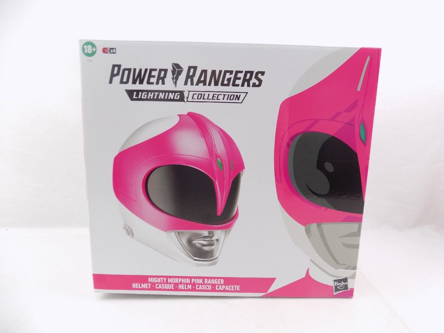 Pink Power Ranger Helmet Pattern Like New Boxed Power Rangers Lightning Collection Mighty Morphin Pink ...