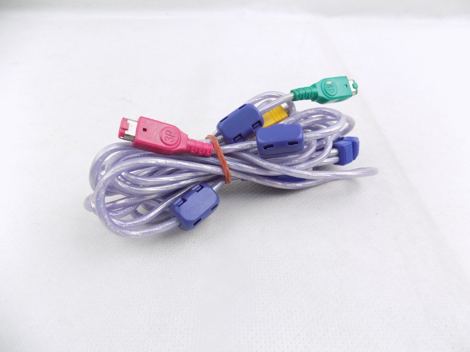 Naki 2-Player Silver Link Cable For GameBoy Advance SP – G58 – Open Box