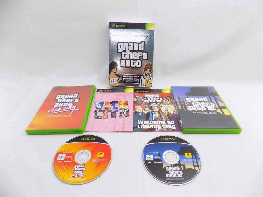 GRAND THEFT AUTO III / Vice City Double Pack (Sony PlayStation 2) GTA