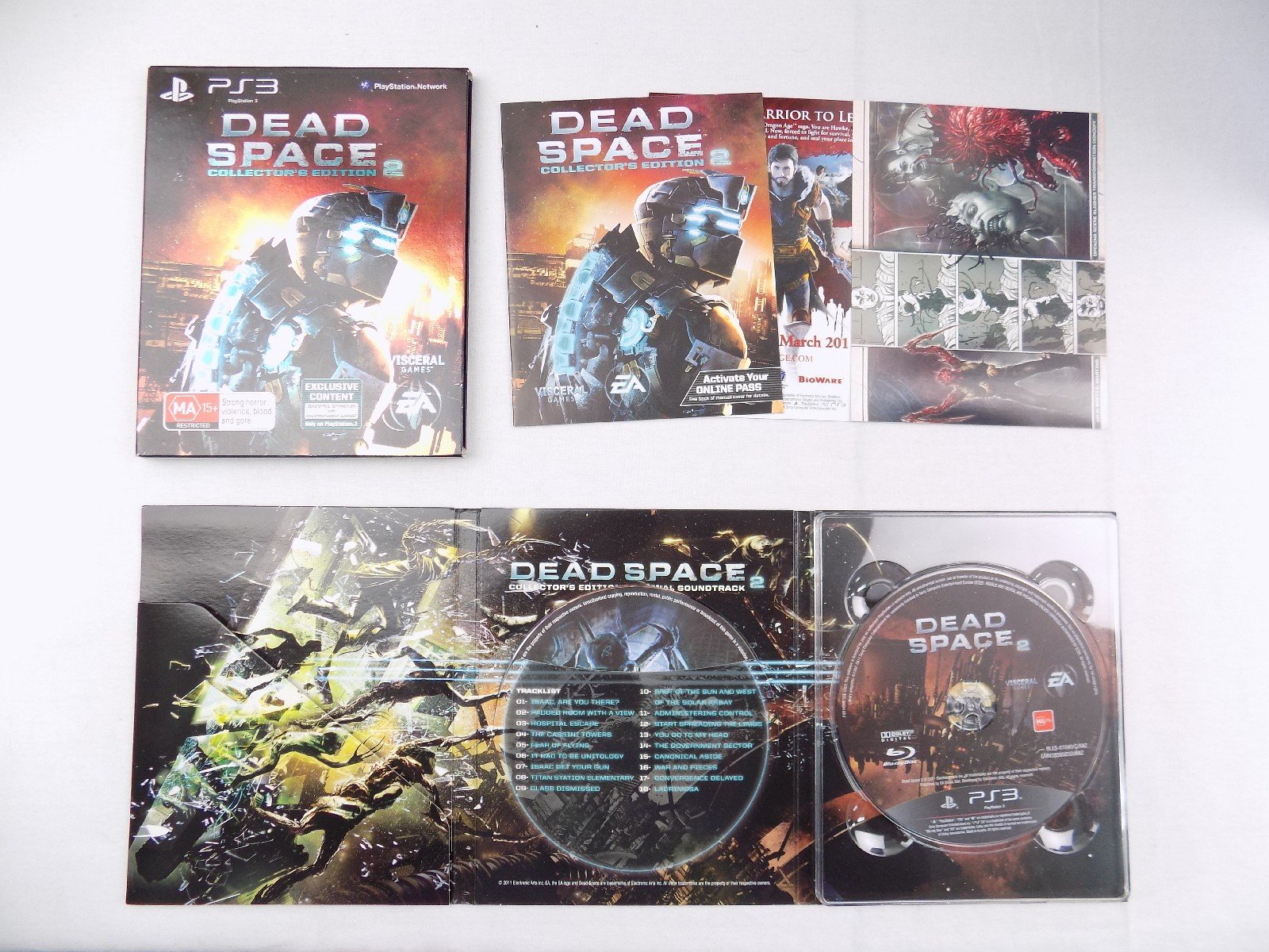 DEAD SPACE 2 COLLECTOR S EDITION SONY PLAYSTATION 3 Ps3 Fr Occasion 5030931100222