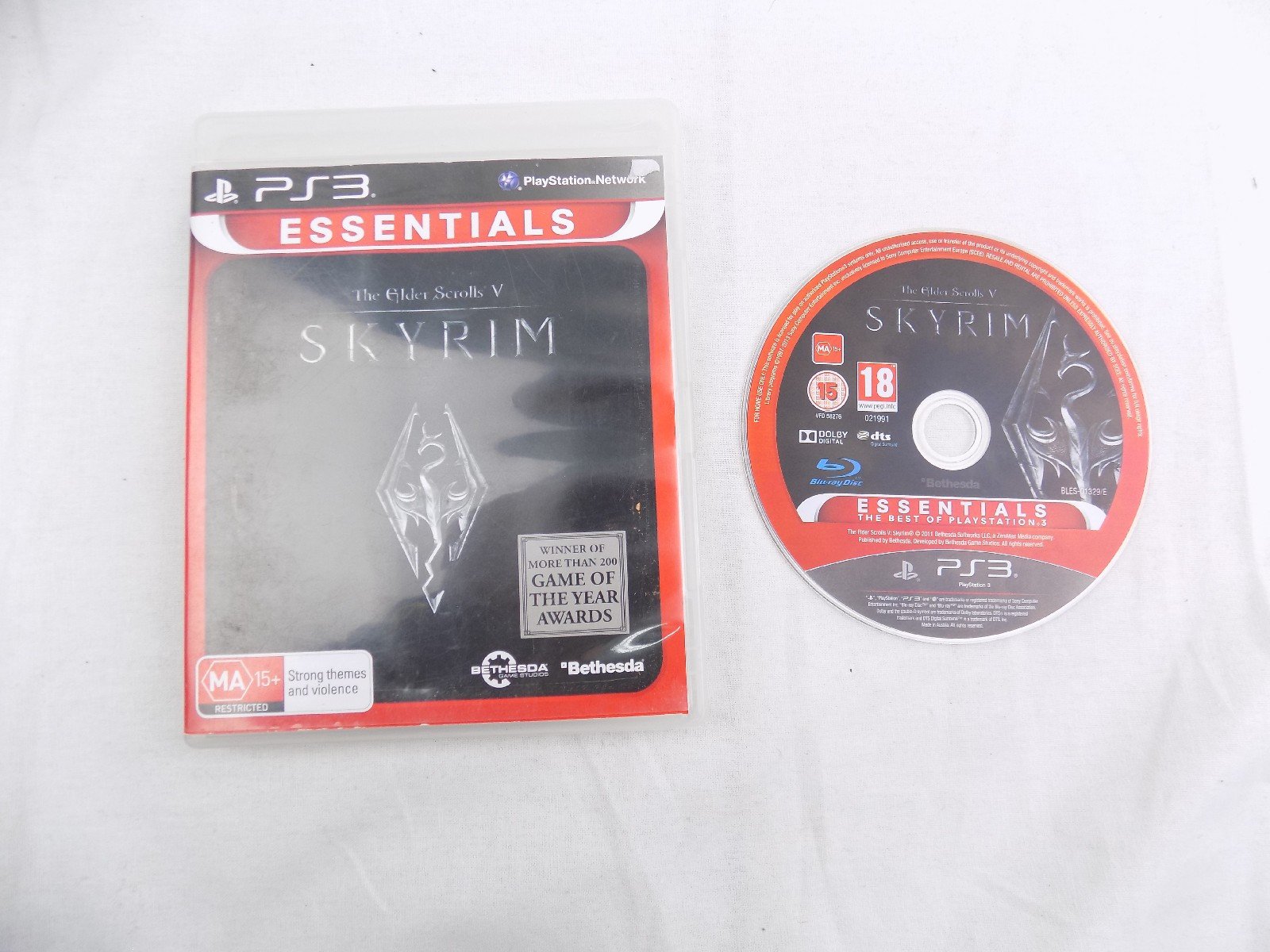 Sony PlayStation 3/PS3 Essentials - The Elder Scrolls V Skyrim - Complet