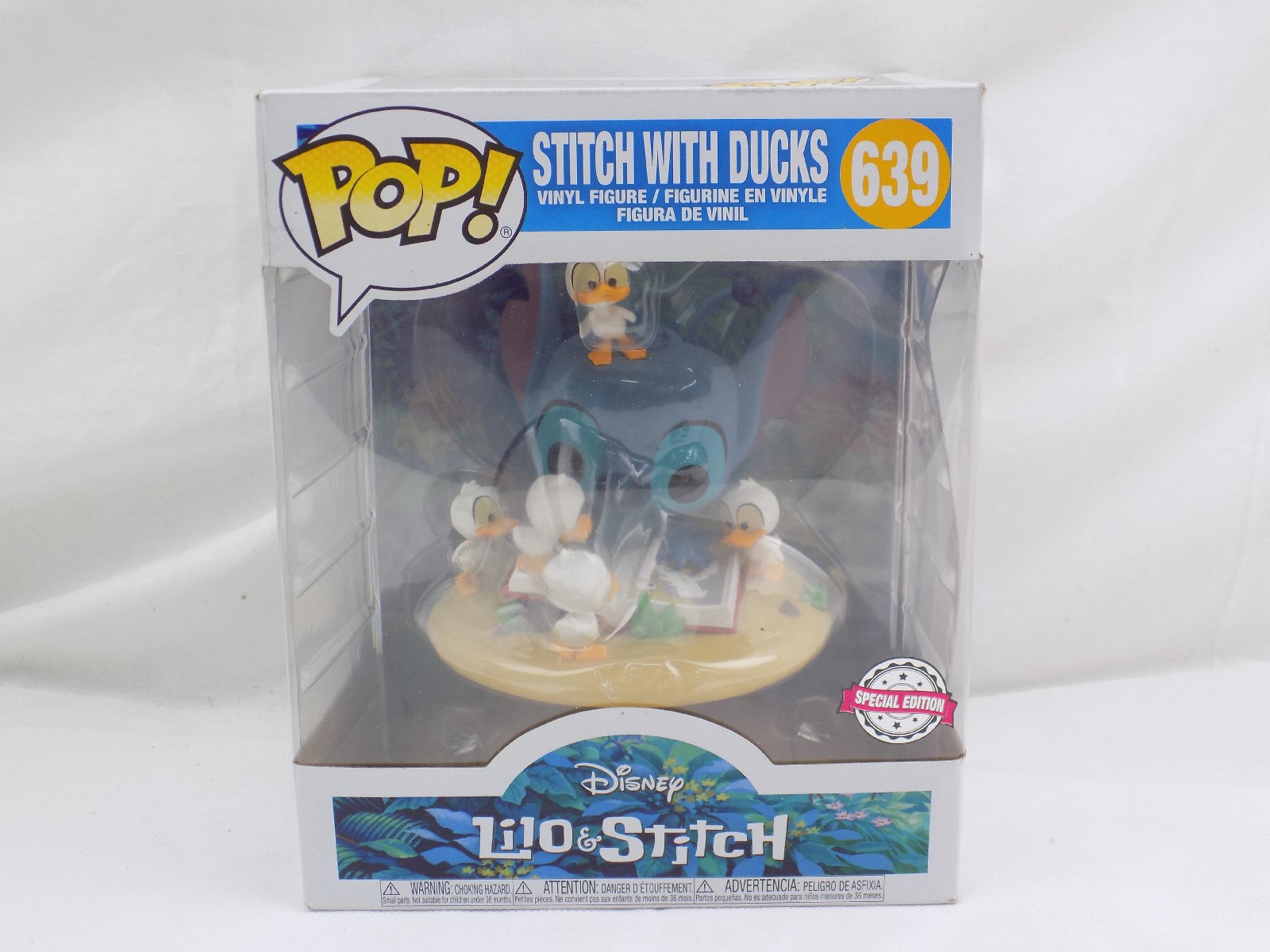 Funko Pop Disney Lilo y Stitch - Stitch with Ducks 639 FUNKO