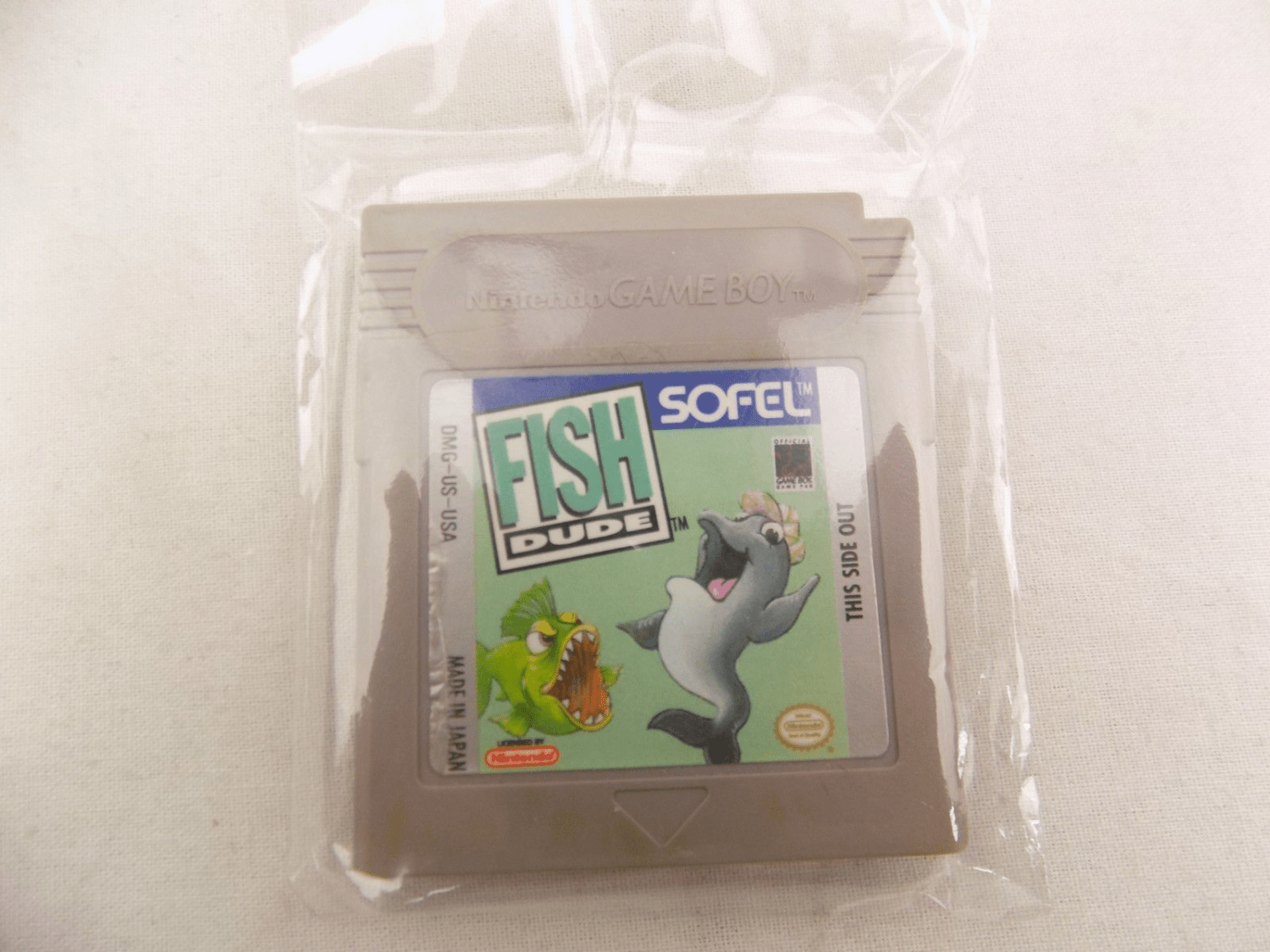 Gameboy Game Boy Fish Dude Grade B Starboard Games