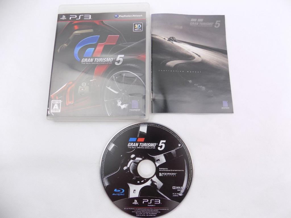 Mint Disc Playstation 3 Ps3 Grand Turismo 5 Japanese Free Postage - Starboard  Games