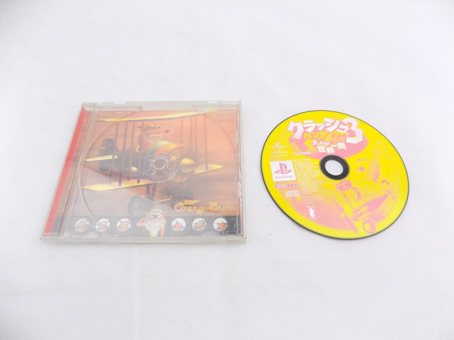 Mint Disc Playstation 1 Ps1 Crash Bandicoot 3 Japanese Free Postage