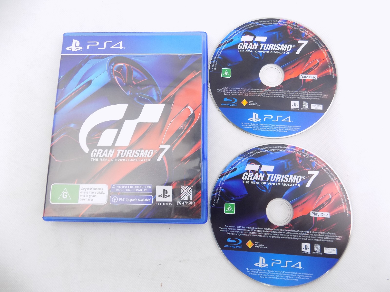 Mint Disc Playstation 4 Ps4 Gran Turismo 7 Free Postage - Starboard Games
