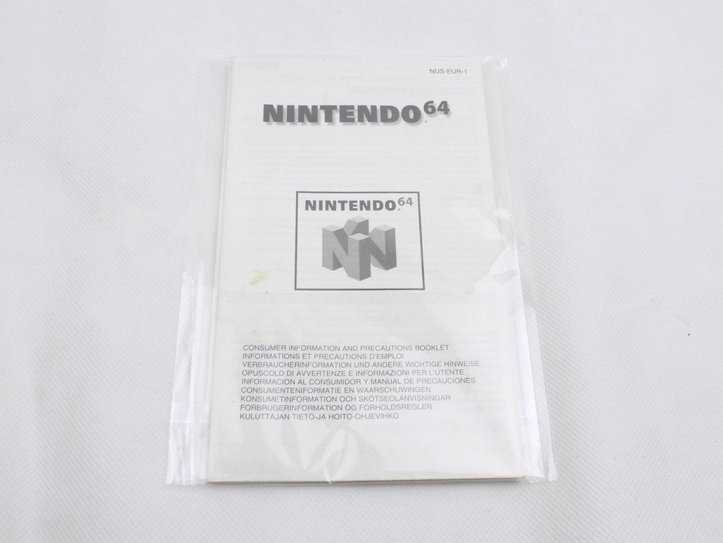 Lot De 4 Notices/Précautions D'Emploi Pour Game Boy - Modèles EUR-1 Et EUR-2 - Bon État