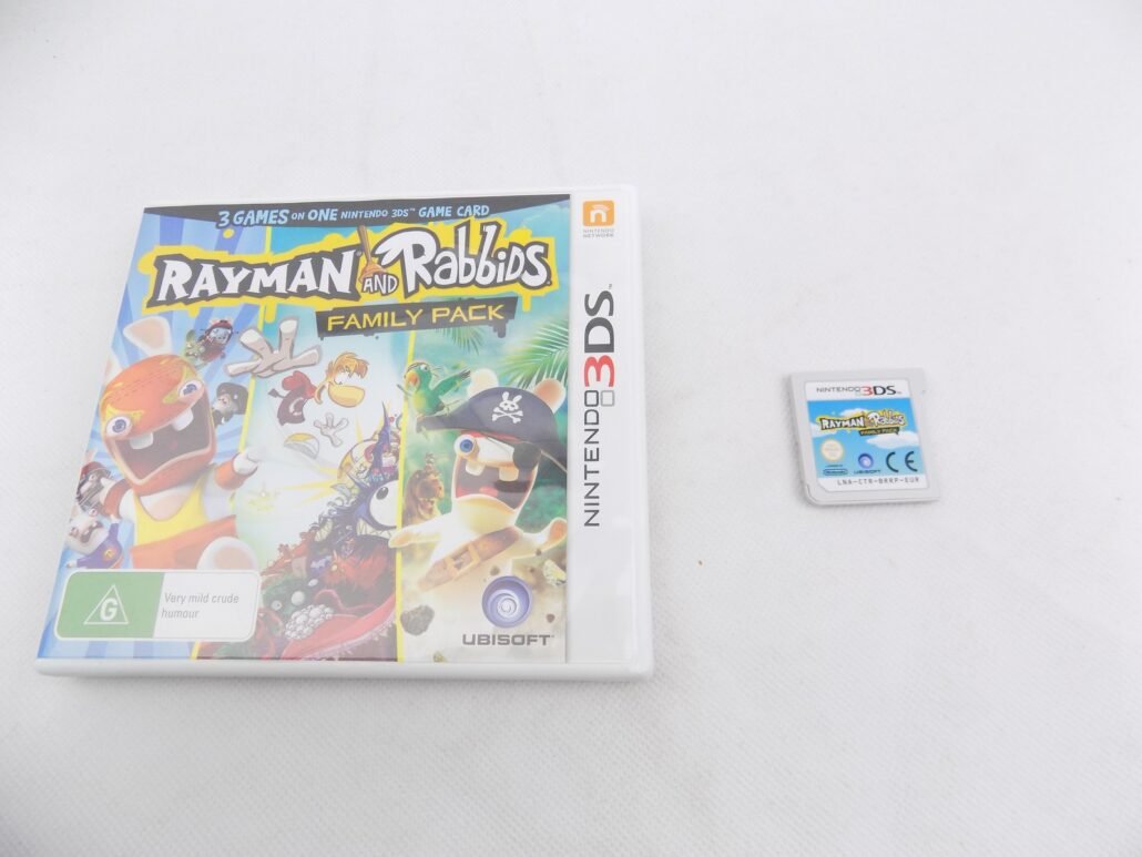 Like New Nintendo 2DS / 3DS Rayman And Rabbids Family Pack - Starboard ...