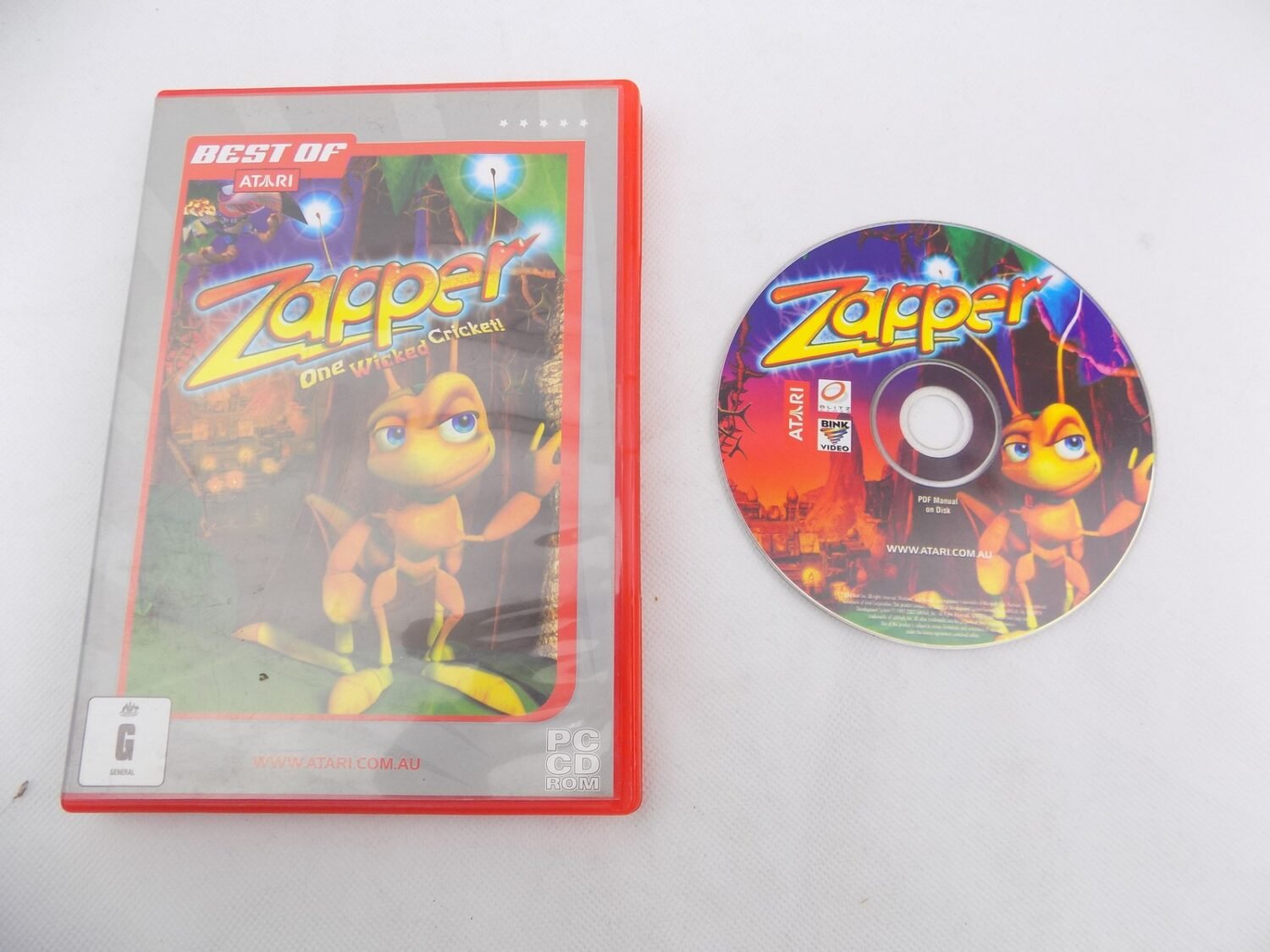 Mint Disc PC Zapper One Wicked Cricket! - Starboard Games