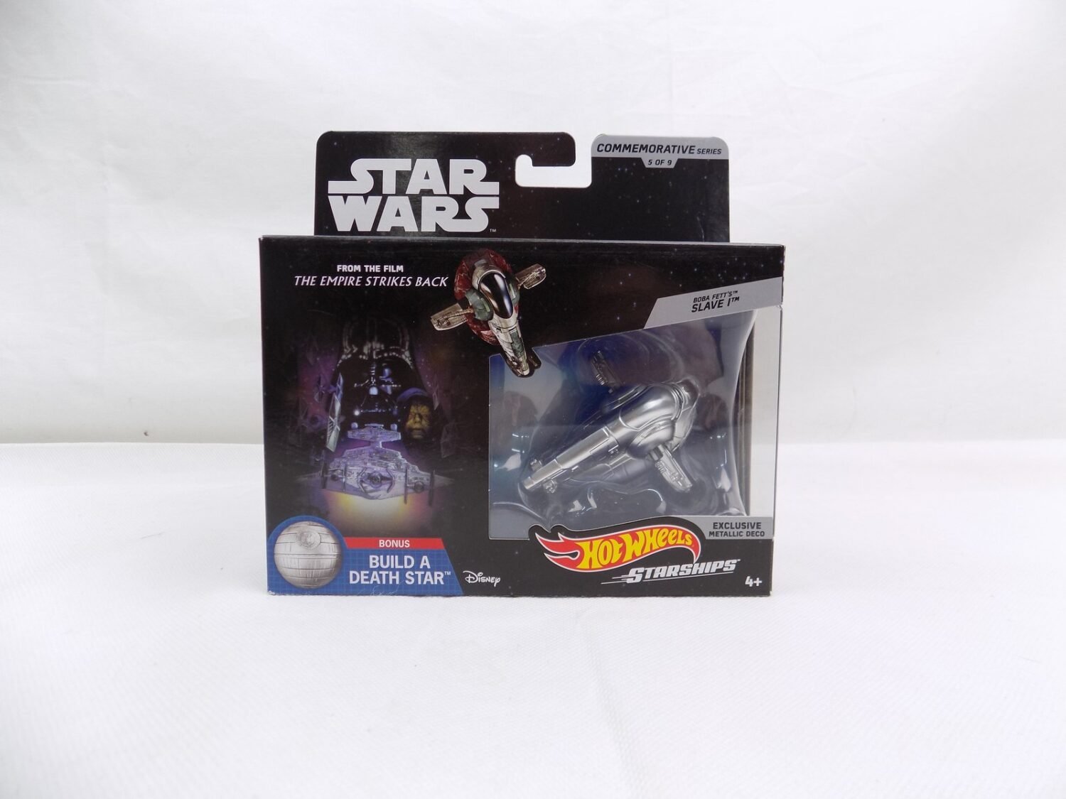 Nave Hot Wheels Star Wars: Slave 1 De Boba Fett, Escala 1:64, Metal, Edición Conmemorativa