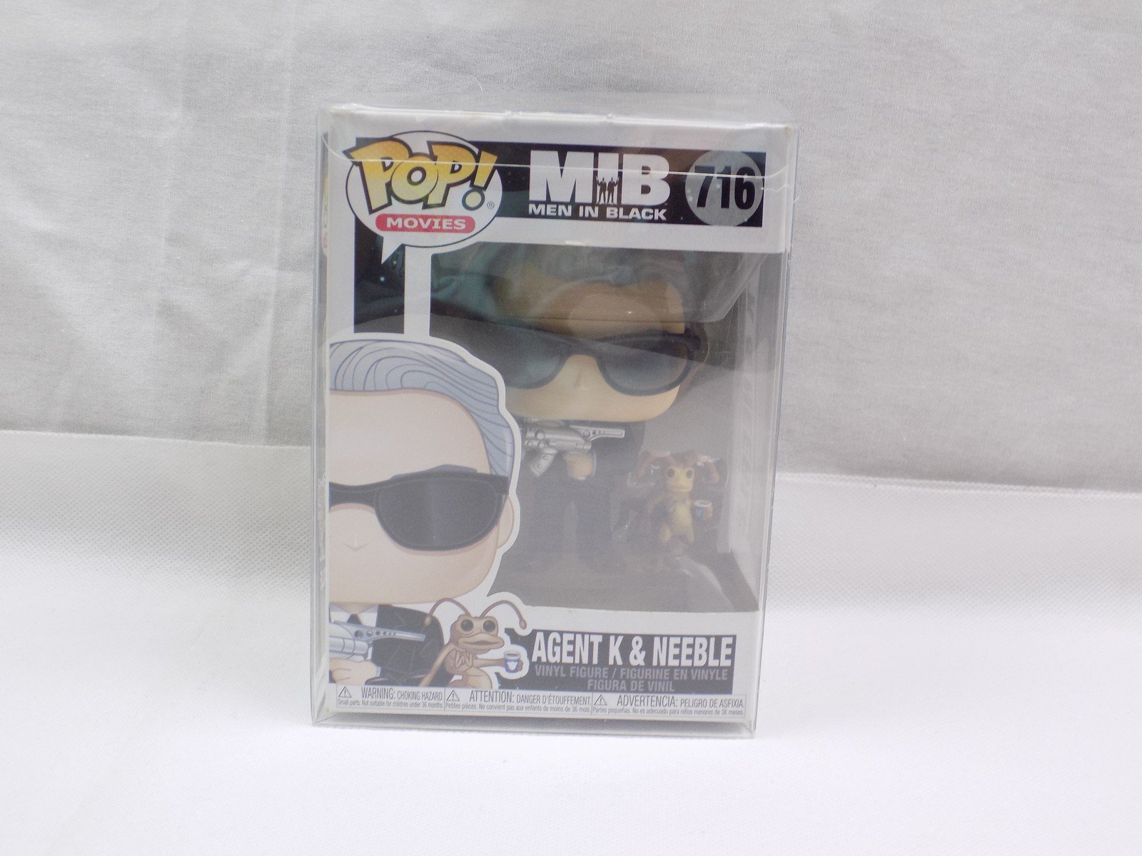 Brand New Funko Pop Agent K & Neeble 716 MIB Men In Black Vinyl Figure ...
