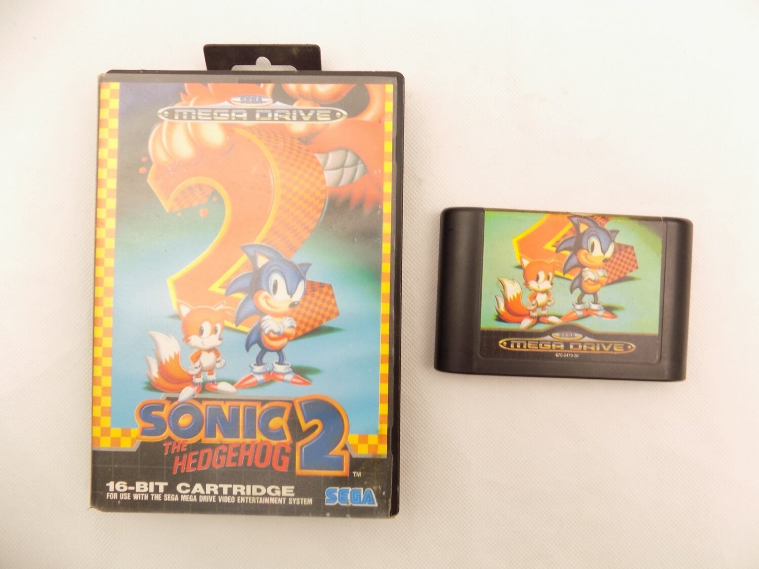 Boxed Sega Mega Drive / Genesis Sonic The Hedgehog 2 - No Manual Free ...