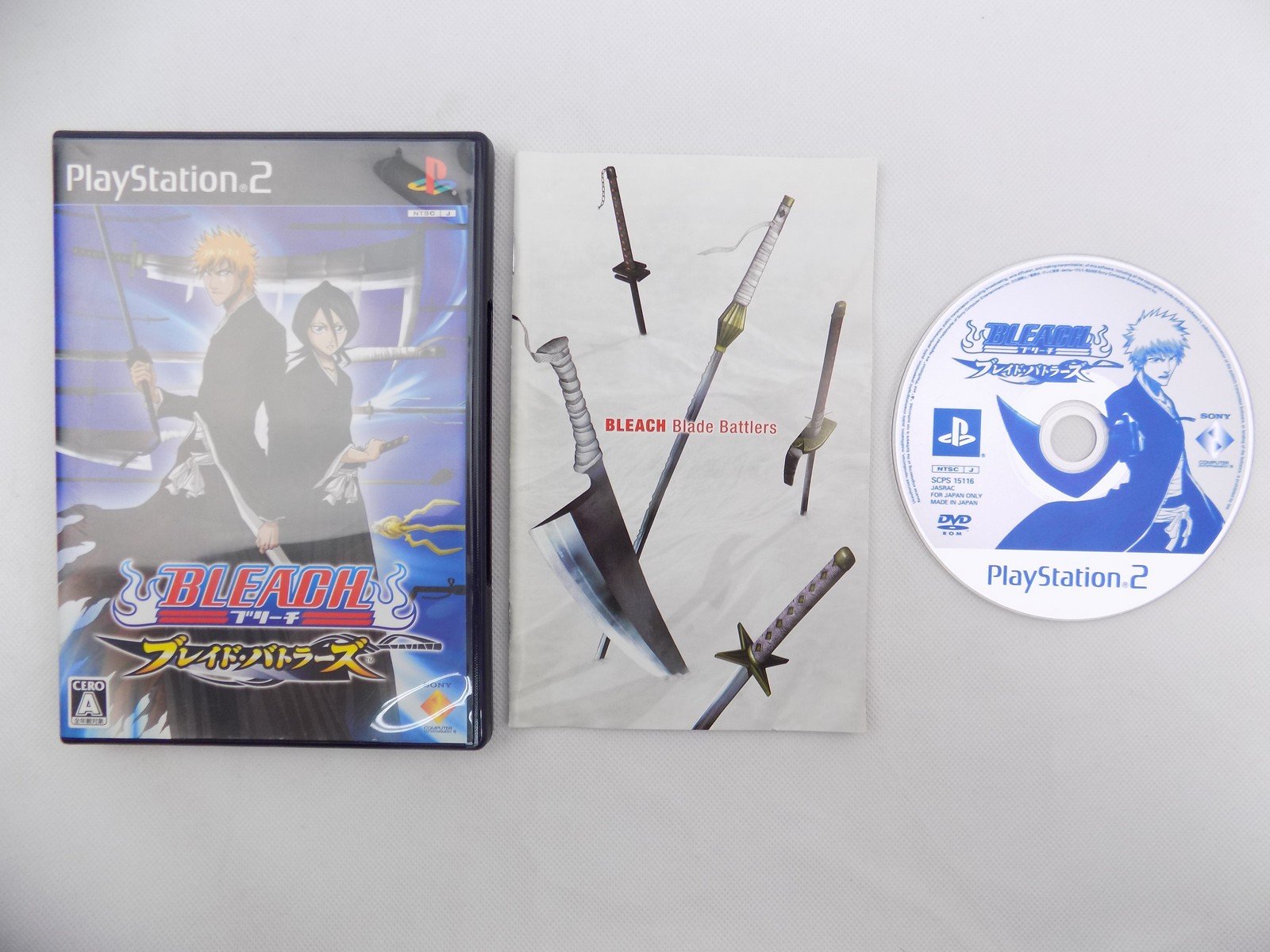 BLEACH Blade Battlers Sony Playstation 2 PS2 Jap Japan