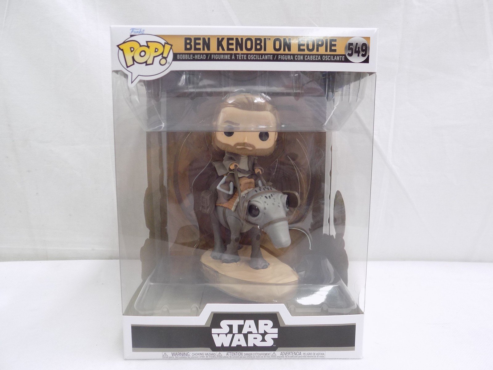Brand New Funko Pop Star Wars Ben Kenobi on Eopie 549 Vinyl Figure