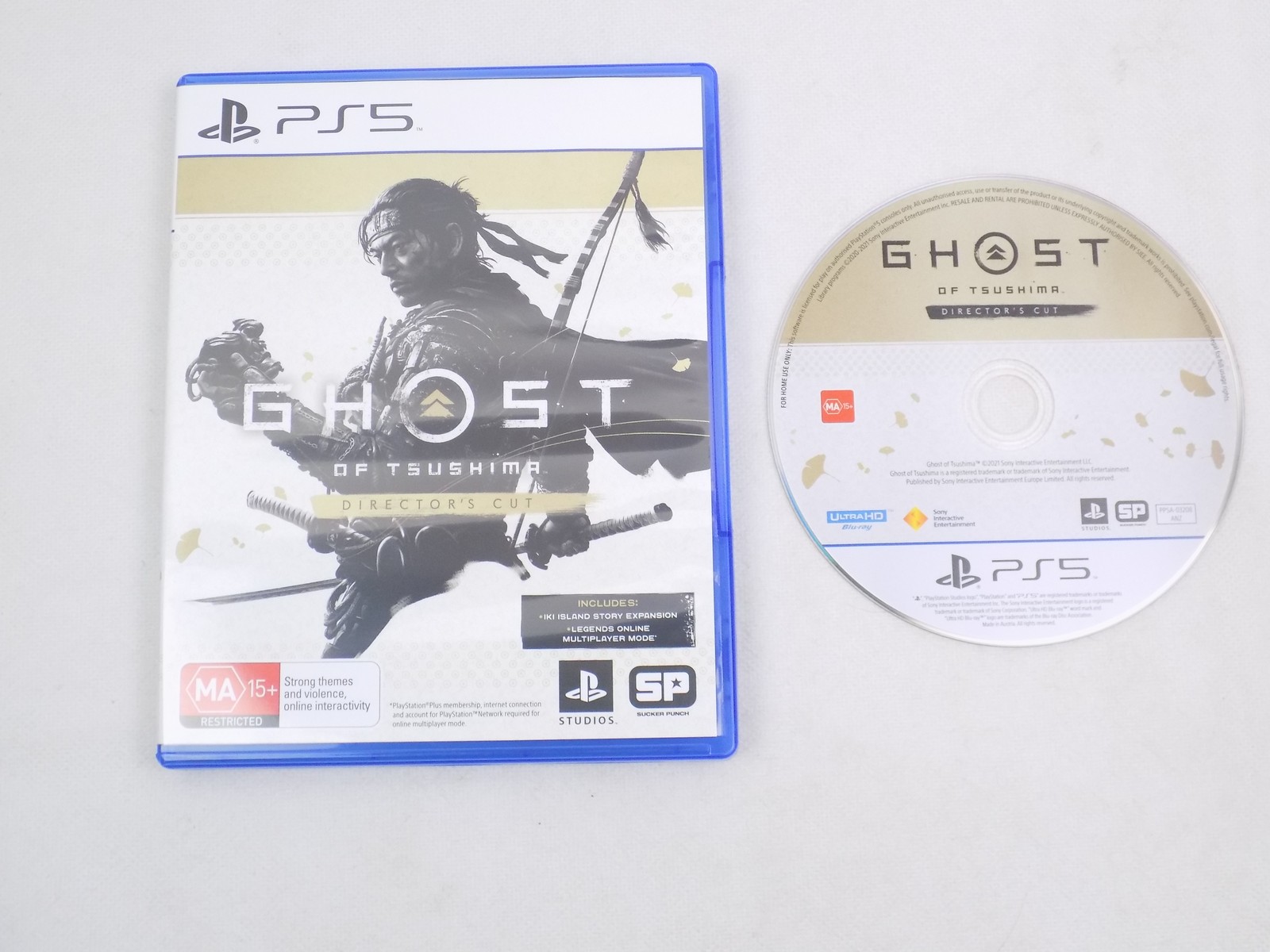Mint Disc Playstation 5 Ps5 Ghost of Tsushima Director's Cut – Free Postage  - Starboard Games