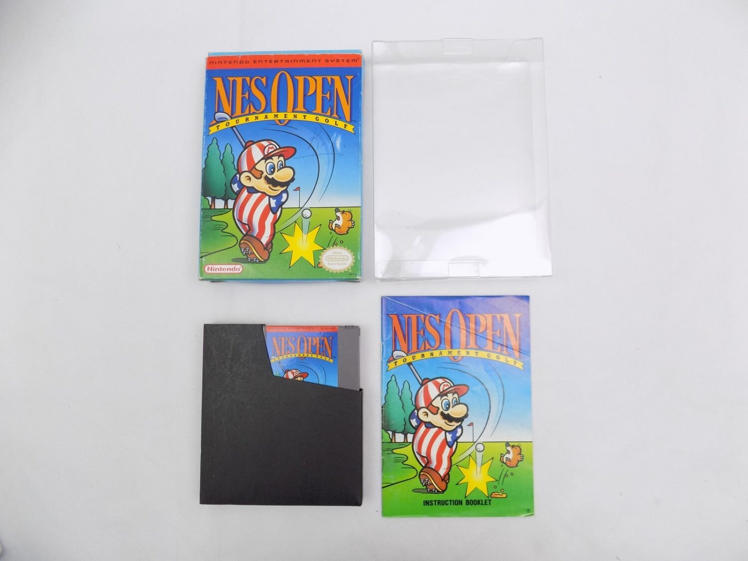 Nes Open Golf FC☆NES OPEN TOURNAMENT GOLF NES 海外版 NES Open